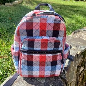American plaid Vera Bradley Backpack